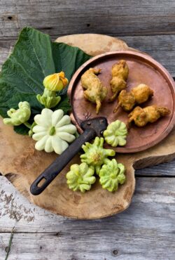 Zucchini Pineapple LAH with tempura protrait scaled